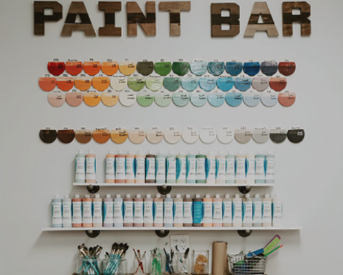 choose from 90 colours